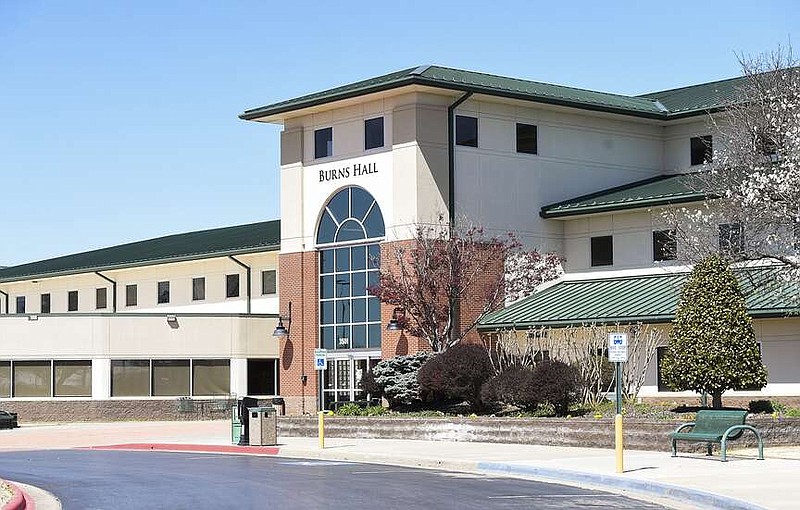 Northwest Arkansas Community College is shown April 1, 2021 in Bentonville. 
(File Photo/NWA Democrat-Gazette/Charlie Kaijo)